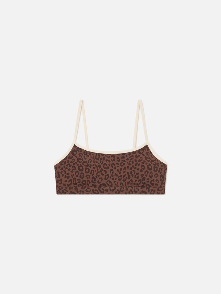Eiris Fitness-Top mit Leopardenprint 