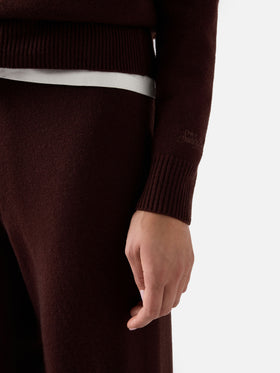 Polo in lana Eze marrone