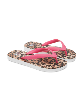 Flip flops with animalier print - MC2 Saint Barth