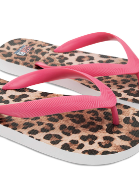 Flip flops with animalier print - MC2 Saint Barth