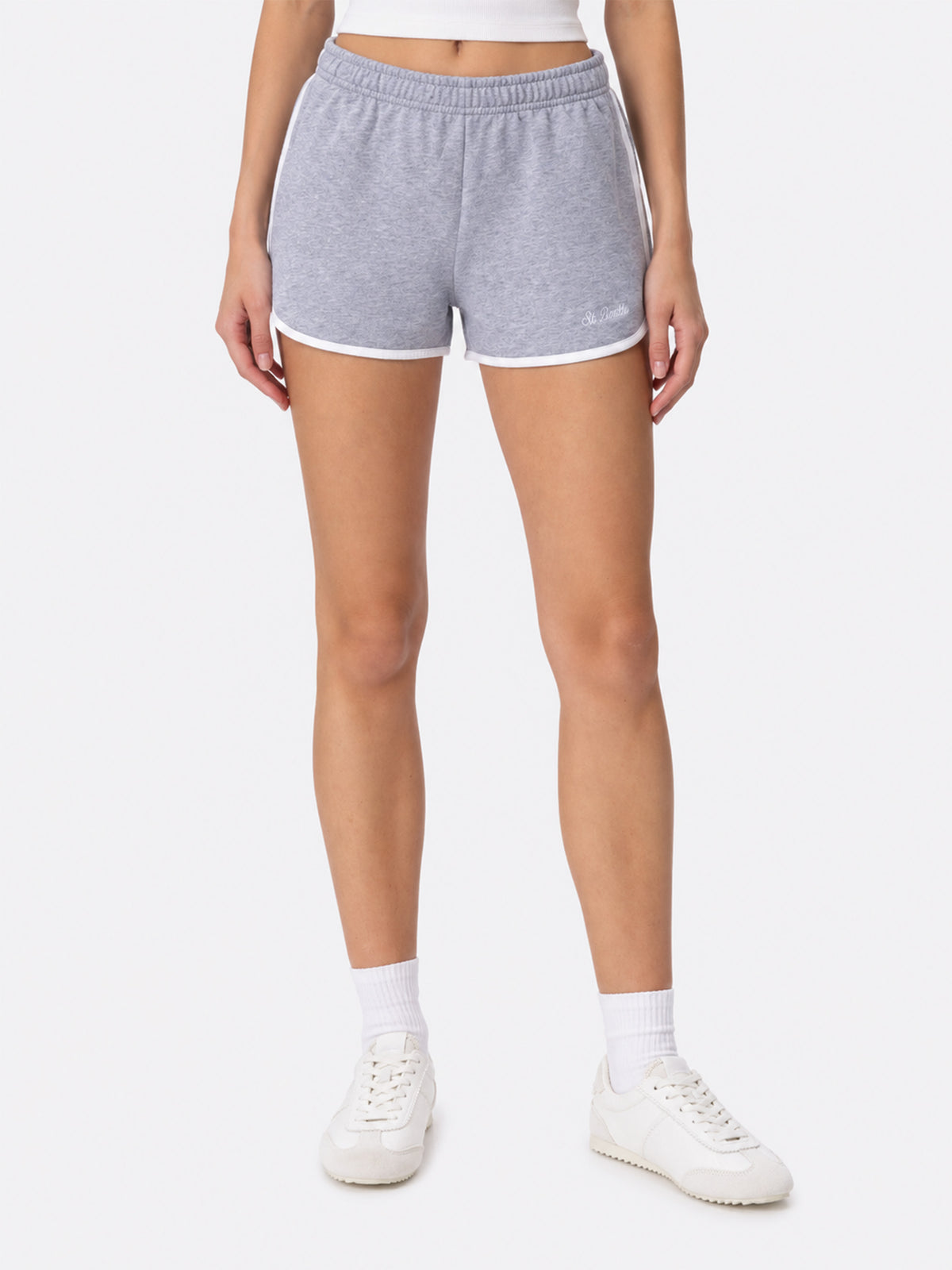 Francine Shorts aus Baumwolle mit kontrastierender Paspelierung 