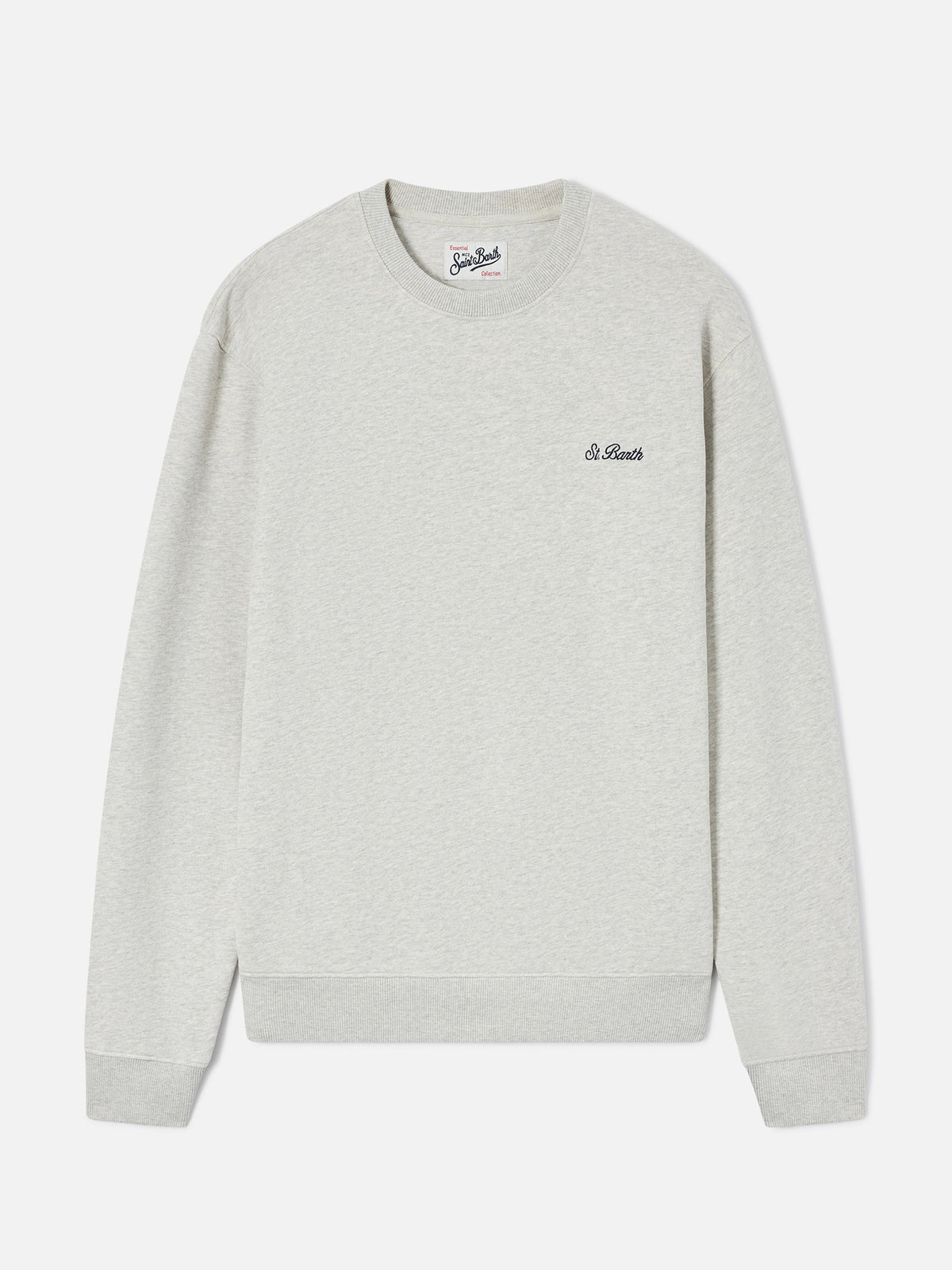 Crewneck-Sweatshirt Fourseason aus grauer Baumwolle 
