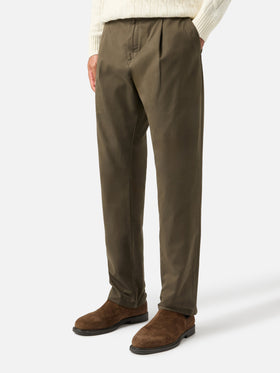 Pantalones encerados verde militar Fuji 