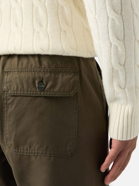 Pantalones encerados verde militar Fuji 