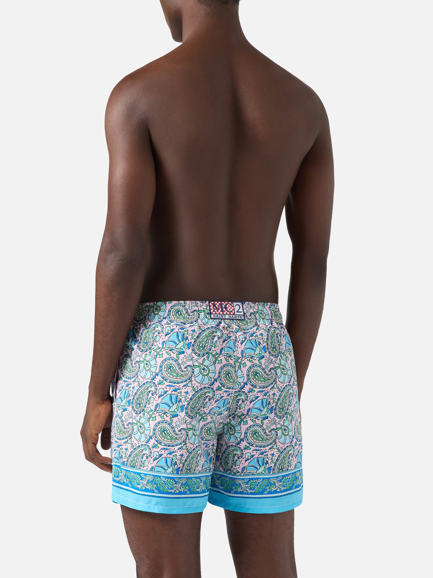 Gustavia swim shorts with paisley print | Special Edition