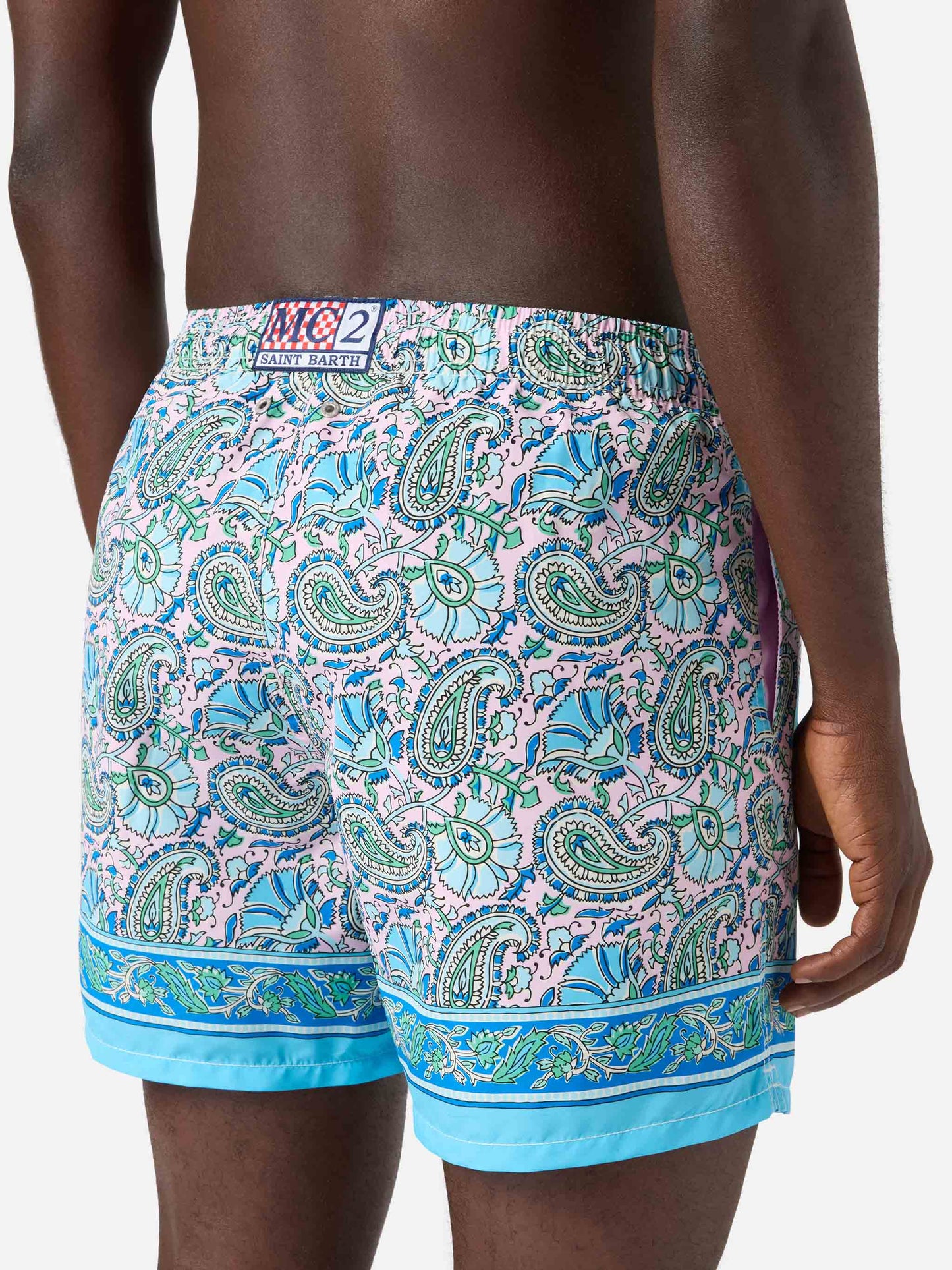 Gustavia swim shorts with paisley print | Special Edition