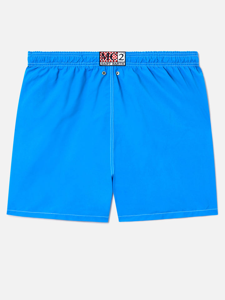 Gustavia green Cryptopuppets Good Fellas placed print swim shorts | Special Edition