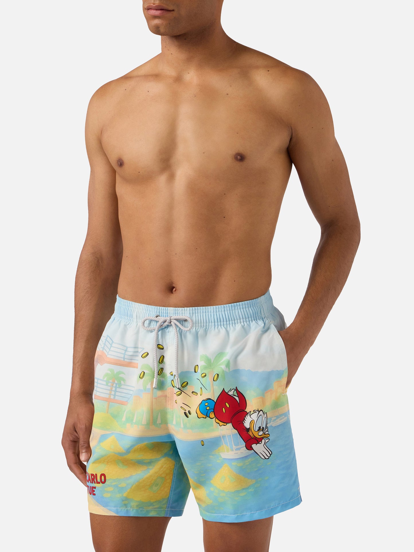 Short de bain Gustavia avec imprimé Scrooge et Montecarlo habituè | DISNEY SPECIAL EDITION 