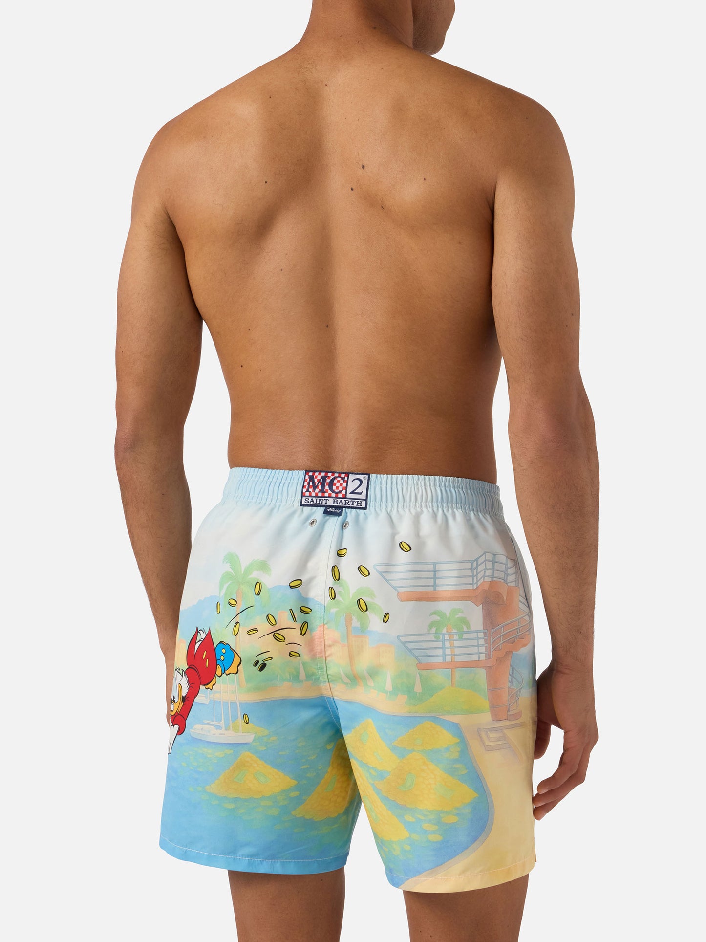 Short de bain Gustavia avec imprimé Scrooge et Montecarlo habituè | DISNEY SPECIAL EDITION 