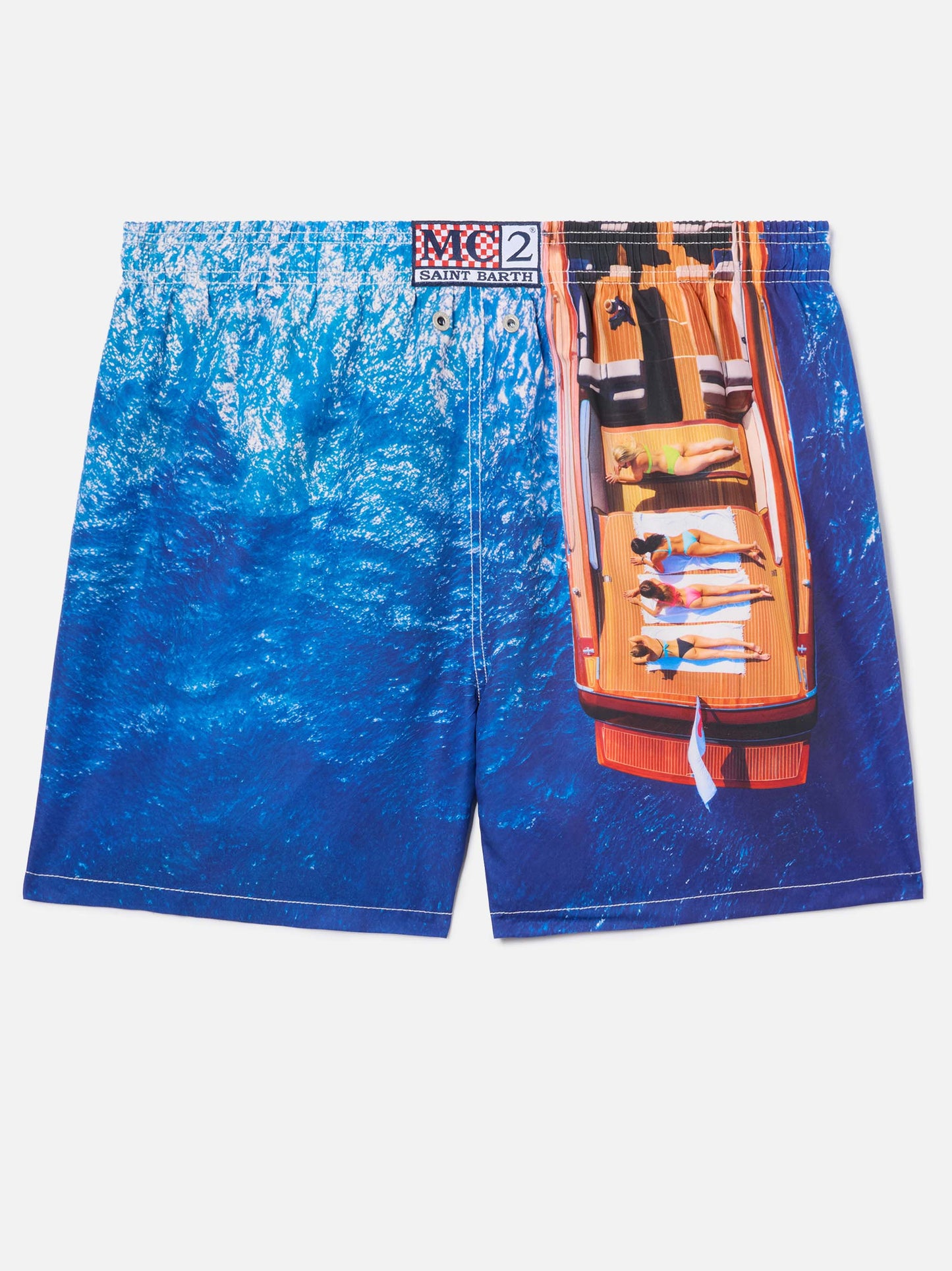 Short de bain Gustavia avec imprimé italian summer | Édition spéciale 
