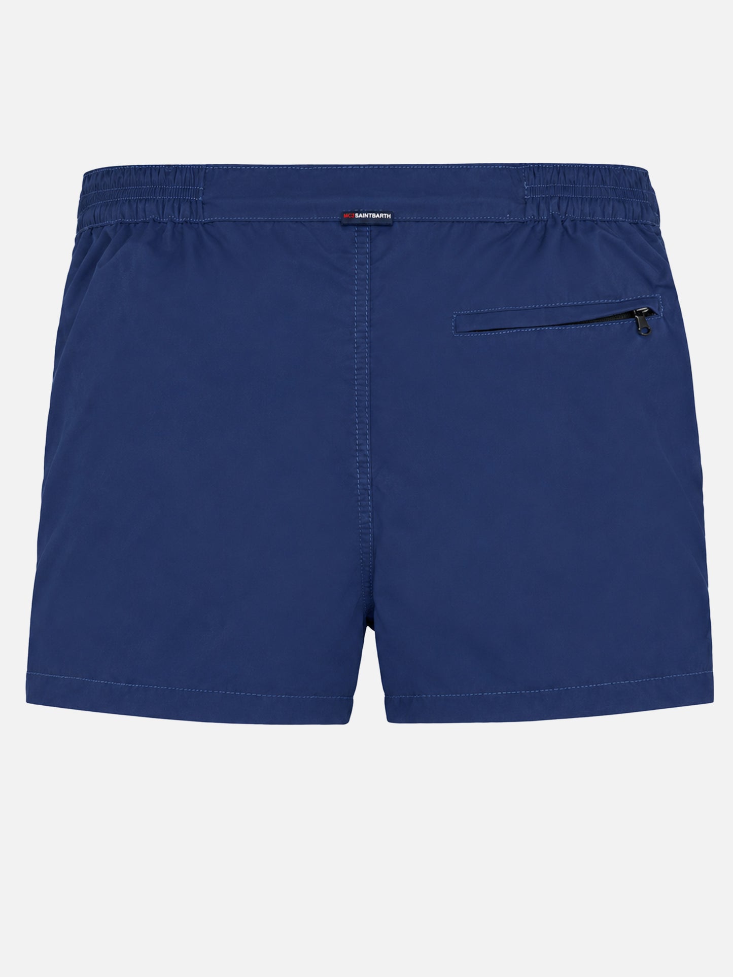 Harrys marineblaue Badeshorts mit schmaler Passform 