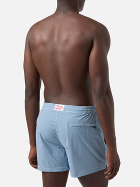 Harrys fitted cut swim shorts with gingham print