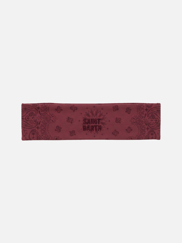Bandeau Studio à imprimé bandana 