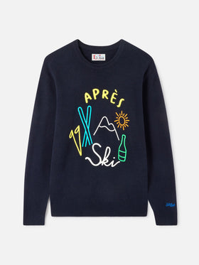 Pull à col rond Heron avec broderie Apres ski 