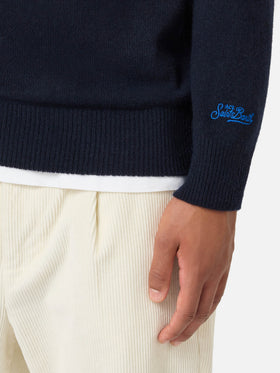 Pull à col rond Heron avec broderie Apres ski 