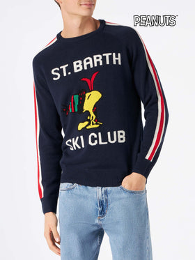 Maglione girocollo Heron con jacquard Woodstock | PEANUTS™ SPECIAL EDITION