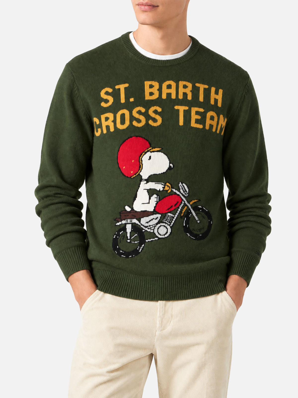 Pull jacquard Heron Snoopy | Édition Spéciale 