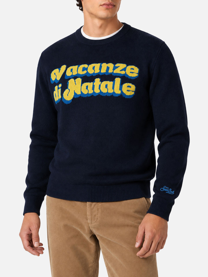 Pull col rond Heron avec jacquard Vacanze di Natale | VACANZE DI NATALE SPECIAL EDITION 