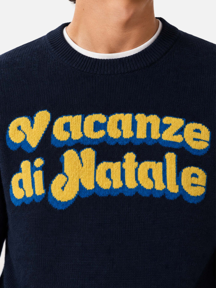 Pull col rond Heron avec jacquard Vacanze di Natale | VACANZE DI NATALE SPECIAL EDITION 