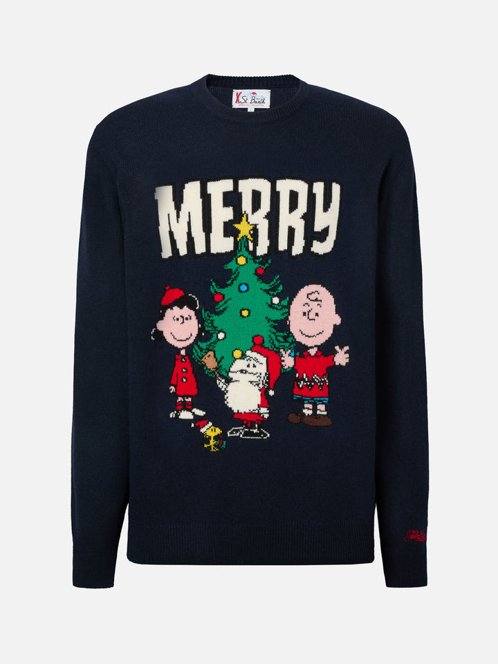 Maglione Heron con jacquard Peanuts tema natalizio | PEANUTS SPECIAL EDITION