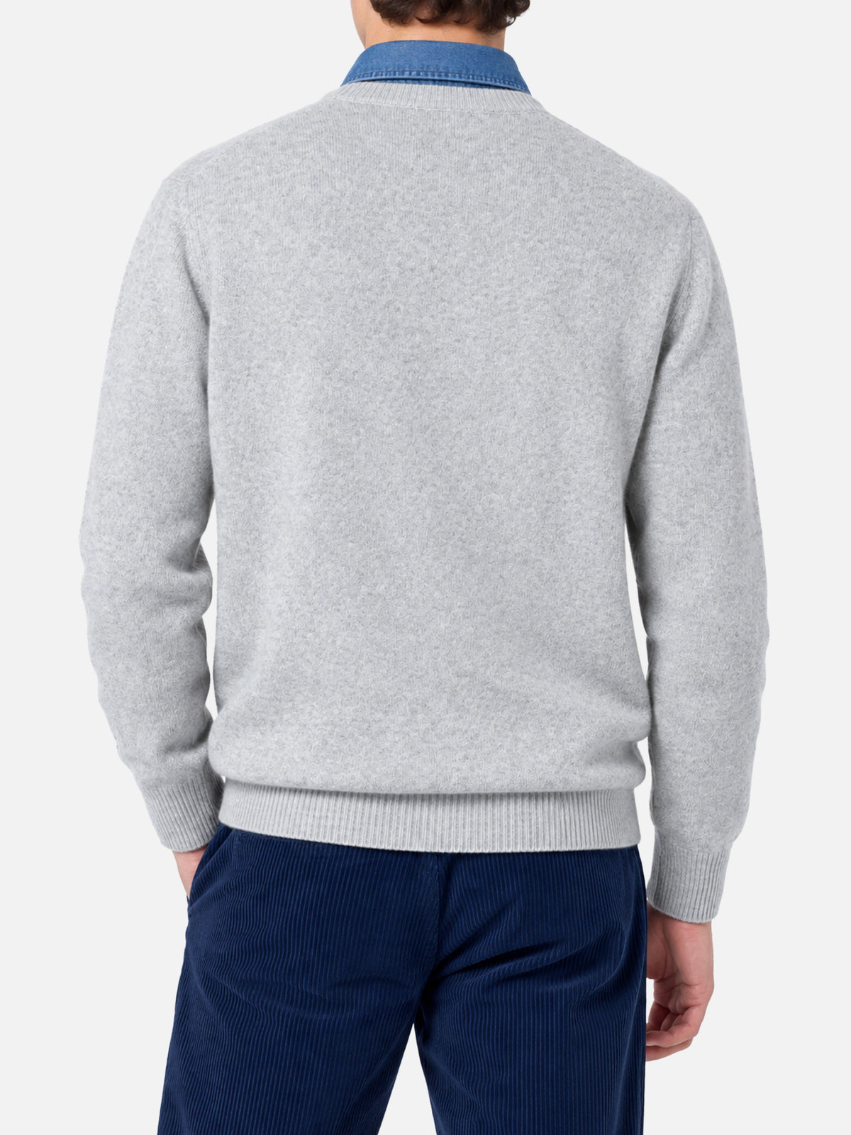 Pull ras-du-cou Heron avec broderie Cortina 