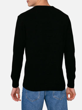 Crewneck sweater Heron woth Batman shape embroidery | WARNER BROS. SPECIAL EDITION