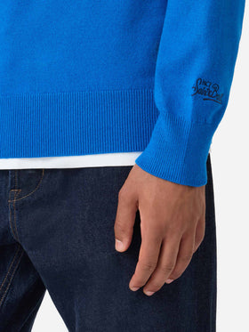 Crewneck-Pullover Heron mit Grappino vs Bombardino-Stickerei 