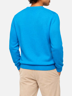 Maglione Heron con jacquard cartolina Courma