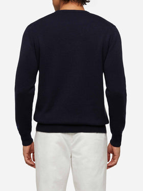 Sweater Heron with Courchevel postcard jacquard - MC2 Saint Barth