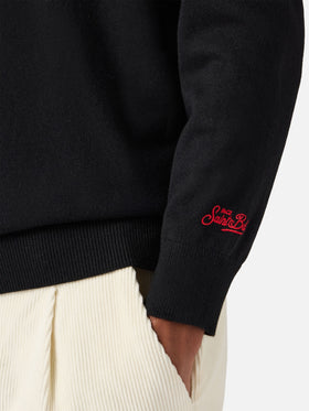 Maglione a girocollo Heron Light con ricamo Caffè Corretti  Negroni Sbagliati