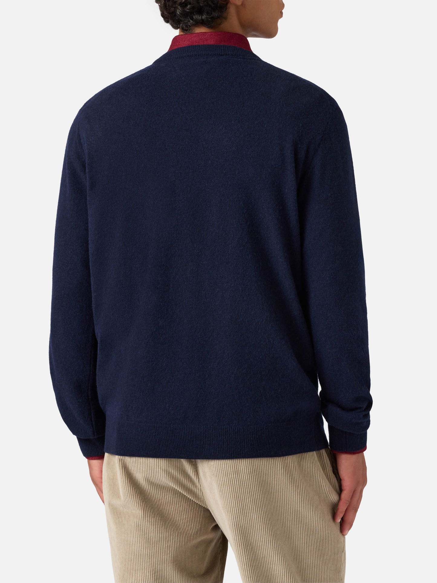 Maglione a girocollo Heron Light con ricamo Moglie in vacanza inizia la danza | YUPPIES SPECIAL EDITION