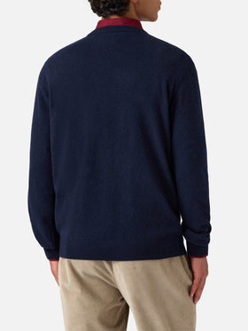 Maglione a girocollo Heron Light con ricamo Moglie in vacanza inizia la danza | YUPPIES SPECIAL EDITION