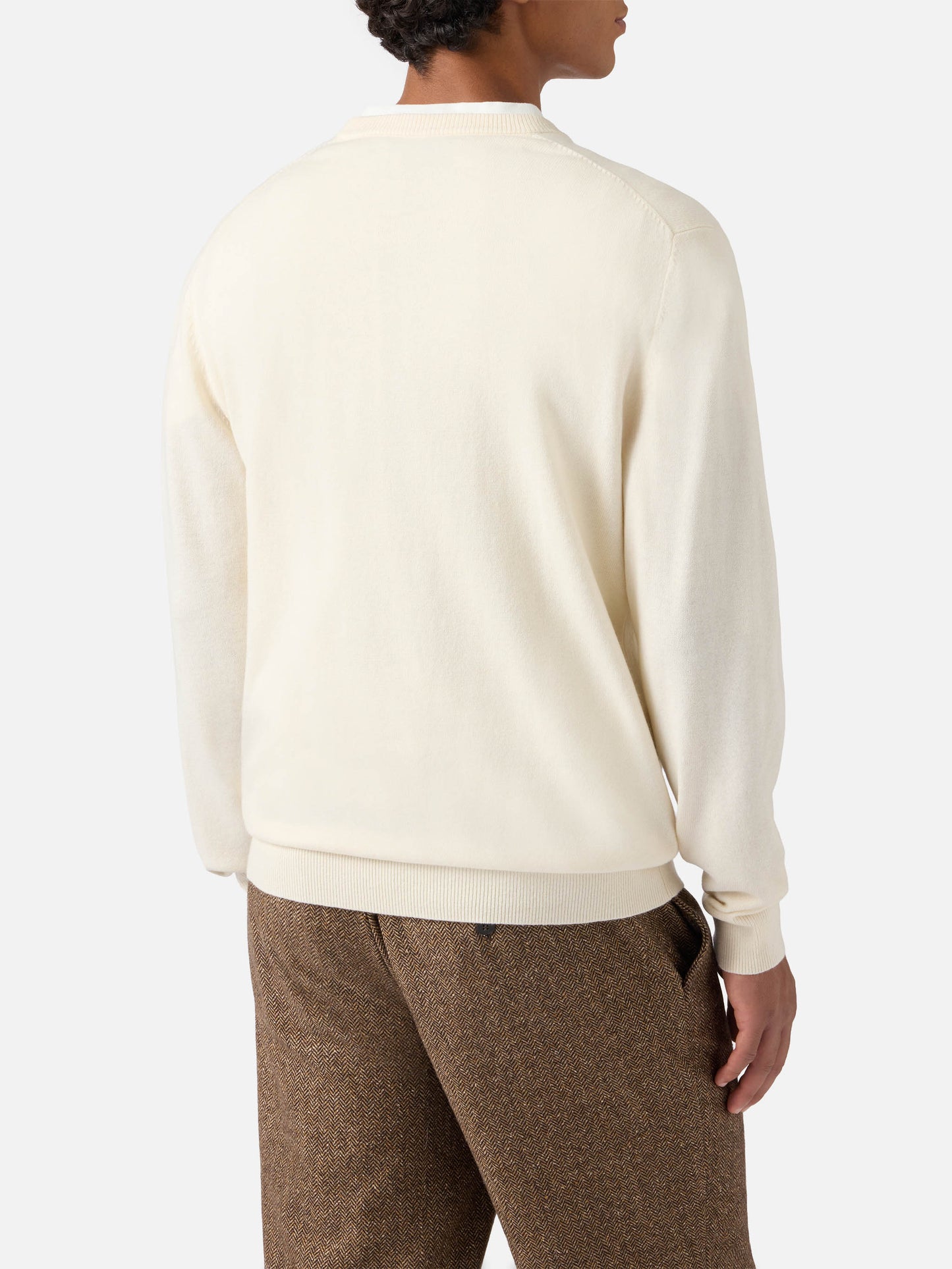 Crewneck sweater Heron Light with Coke is too expensive embroidery