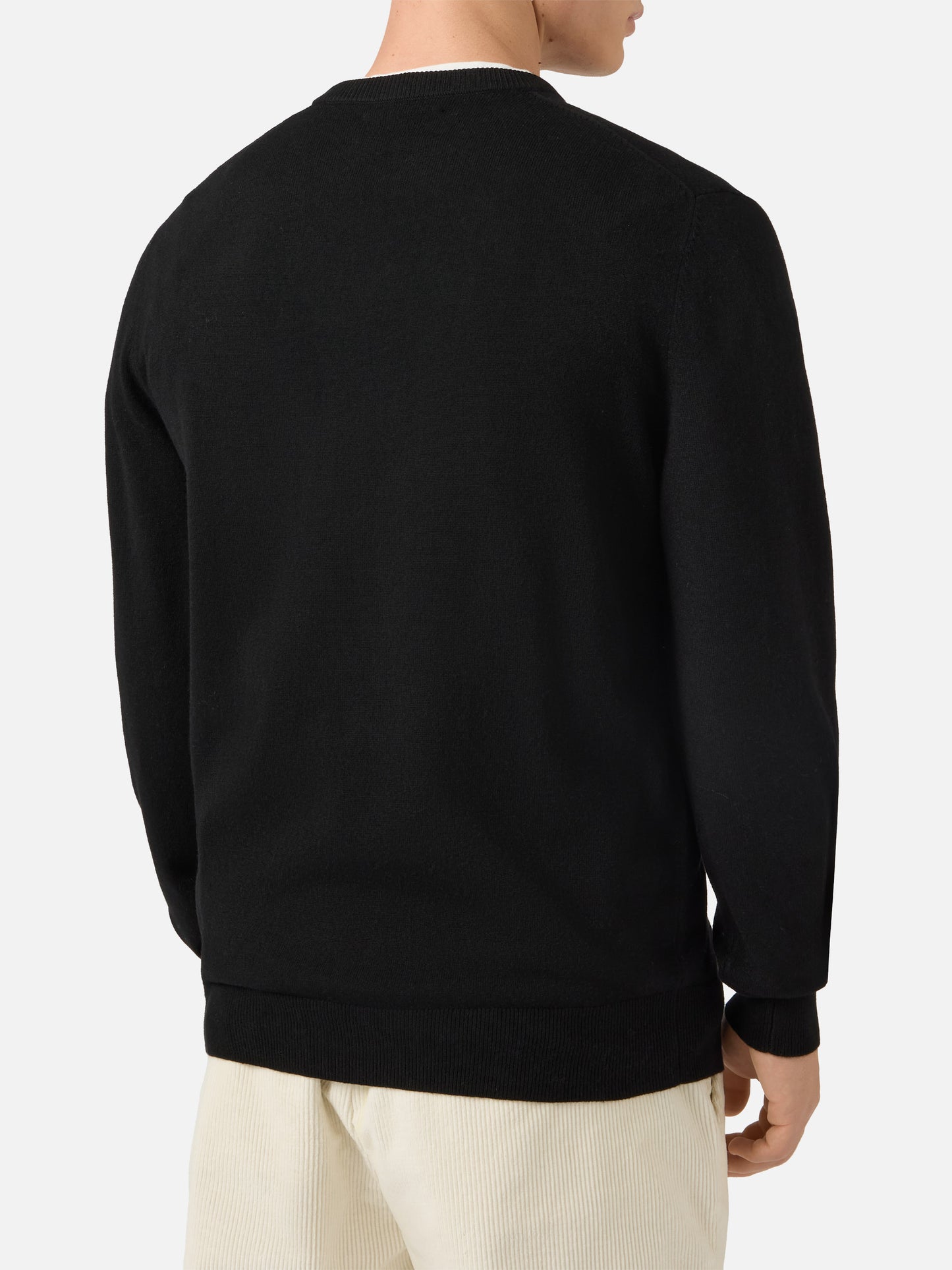 Maglione a girocollo Heron Light con ricamo Panda is rare