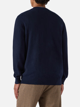 Maglione a girocollo Heron Light con ricamo Sole, wishky e sei in pole position! | VACANZE DI NATALE SPECIAL EDITION