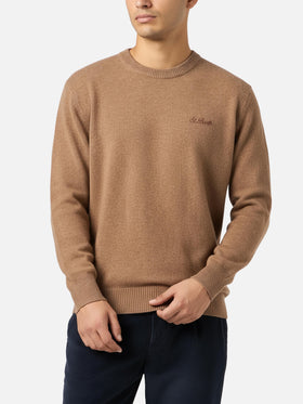Camel Sweater Regent in lambswool
