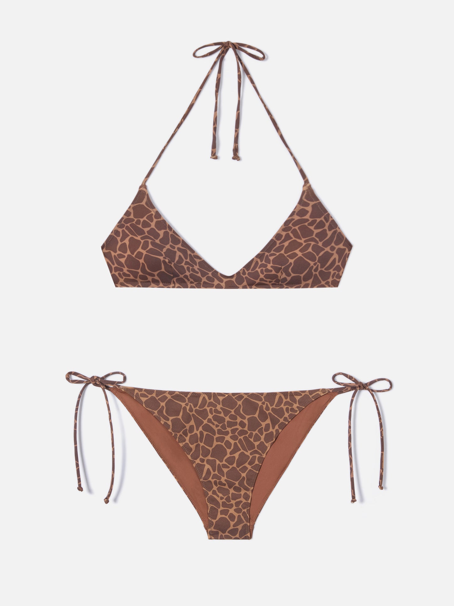 Bikini Hespera Virgo à imprimé animal 