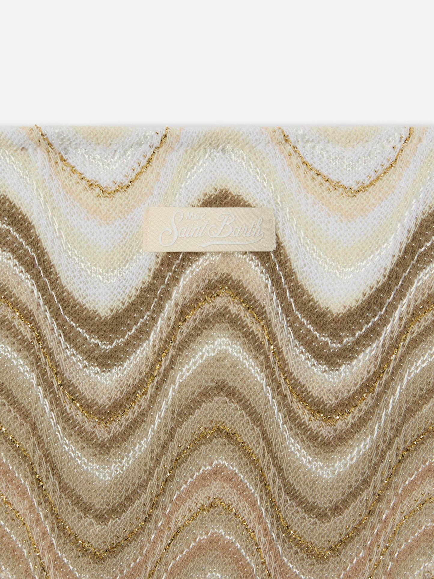 Holly raschel wave bikini in shades of gold