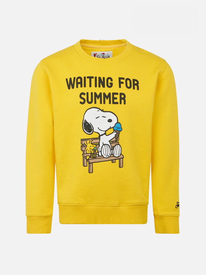 Jungen-Sweatshirt mit Rundhalsausschnitt und Snoopy-Aufdruck | SNOOPY PEANUTS™ SONDEREDITION