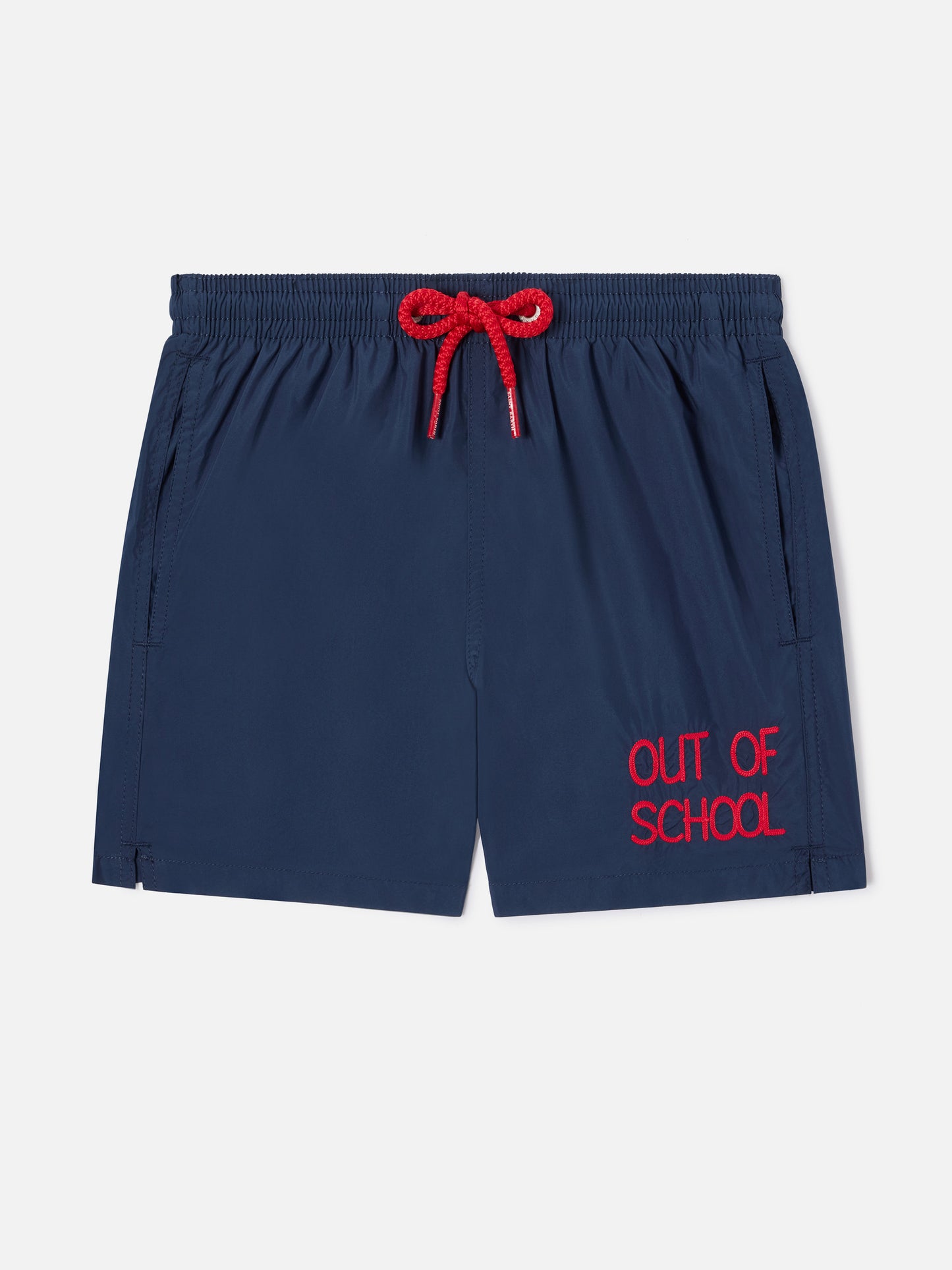 Boy navy blue swim shorts