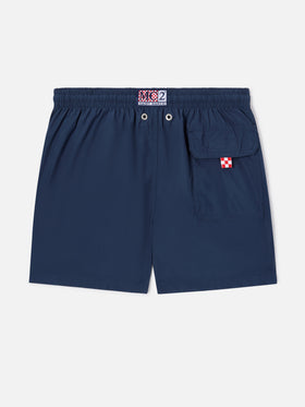 Boy navy blue swim shorts