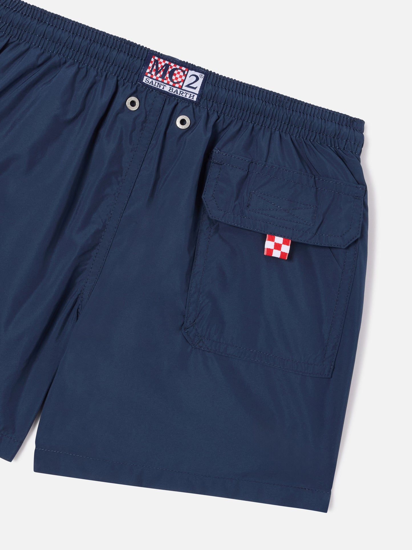 Boy navy blue swim shorts