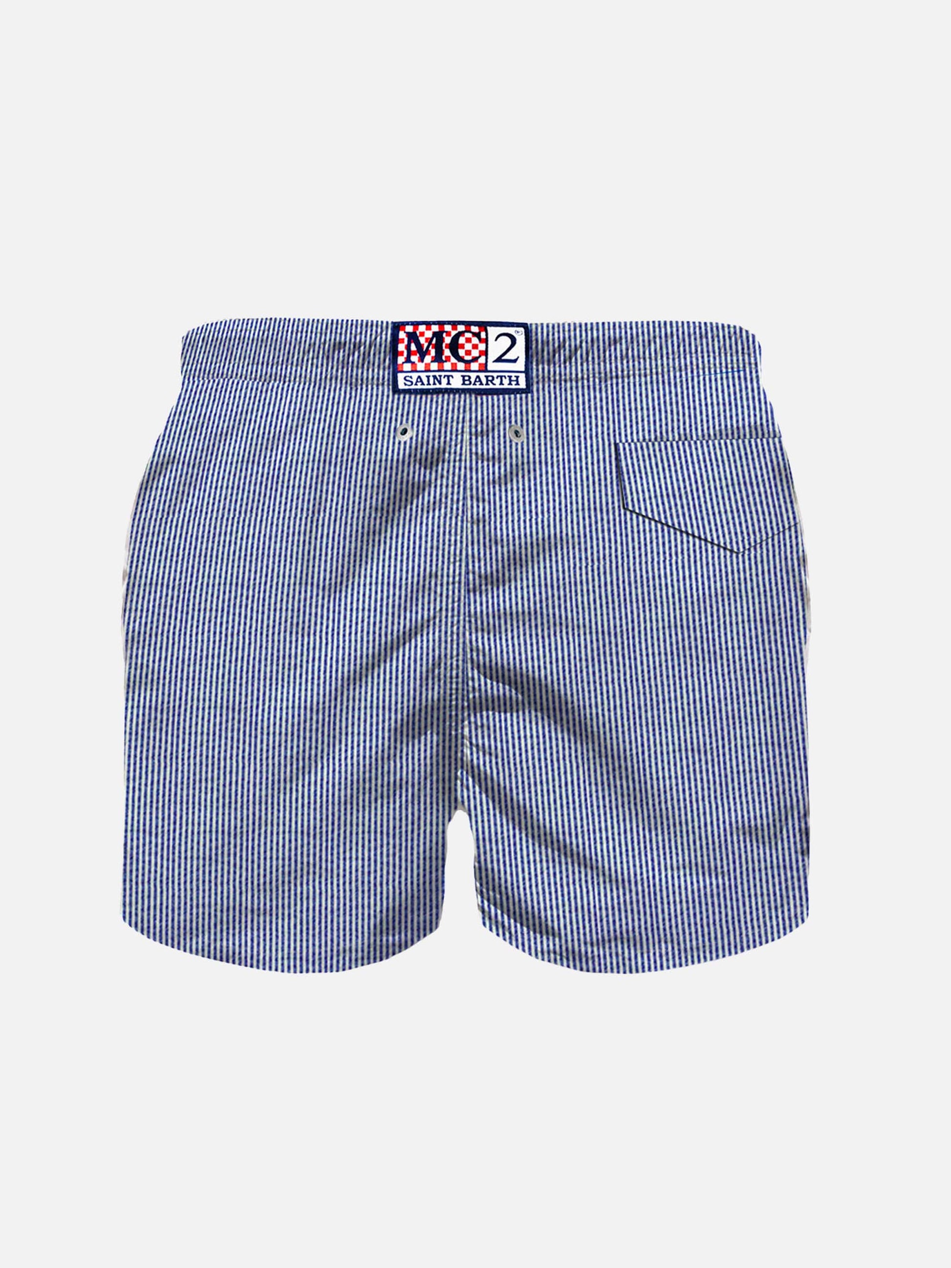 Boy swim shorts with stripes - MC2 Saint Barth