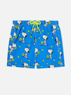 Short de bain garçon en tissu léger avec imprimé Snoopy Padel | SNOOPY - PEANUTS™ SPECIAL EDITION 