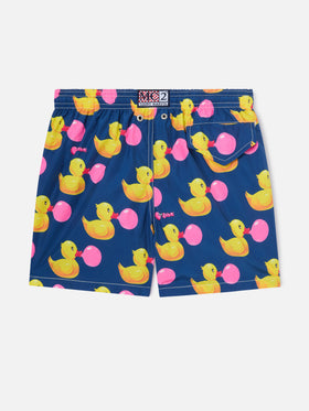 Boy swim shorts with ducky print |  BIG BABOL® SPECIAL EDITION