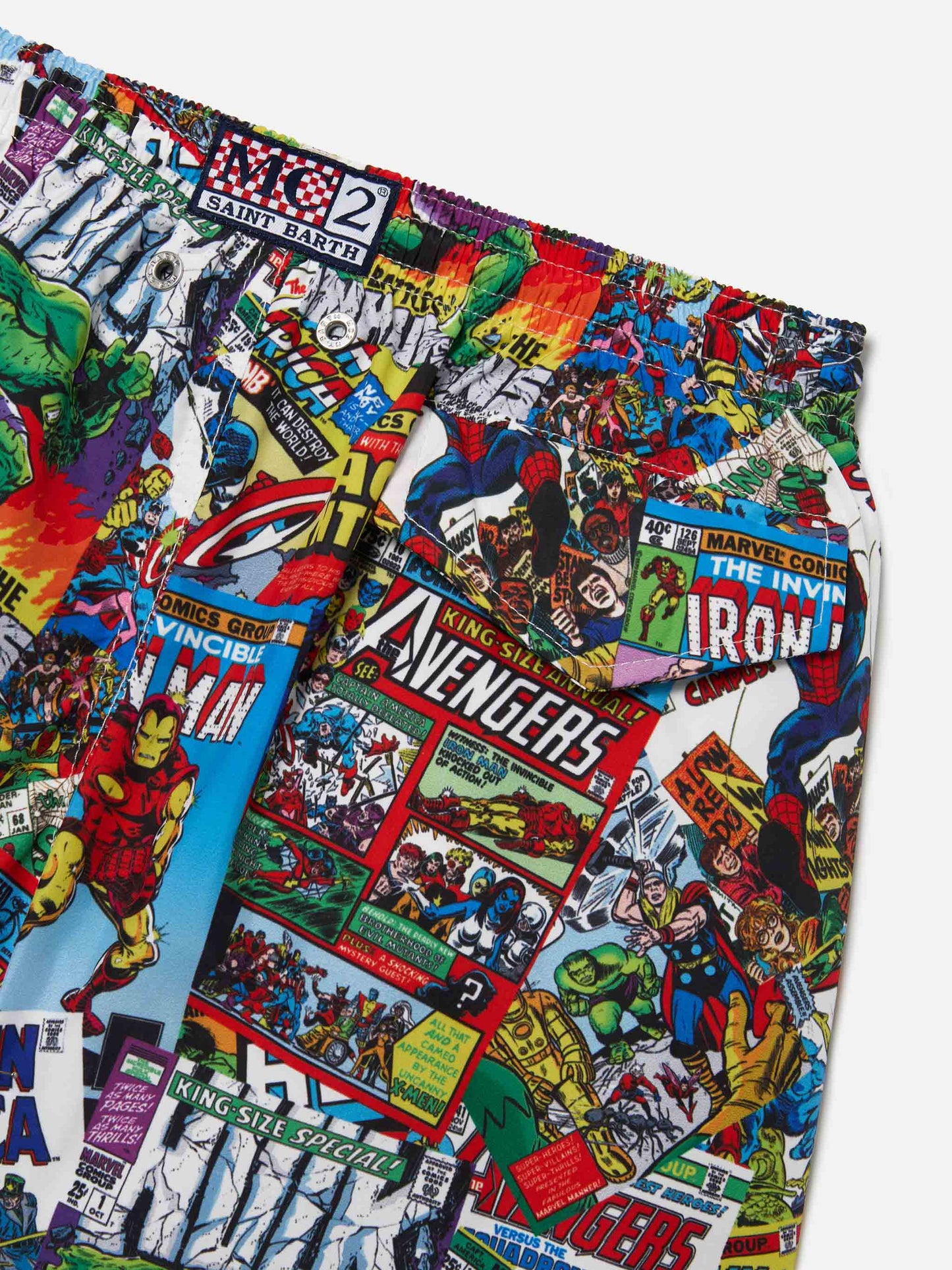 Costume Jean Lighting con stampa Marvel all-over | Special Edition