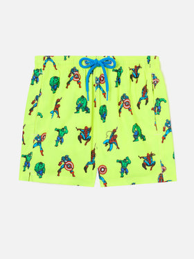 Jean Lighting swim shorts with Marvel Superhero all-over print | Special Edition