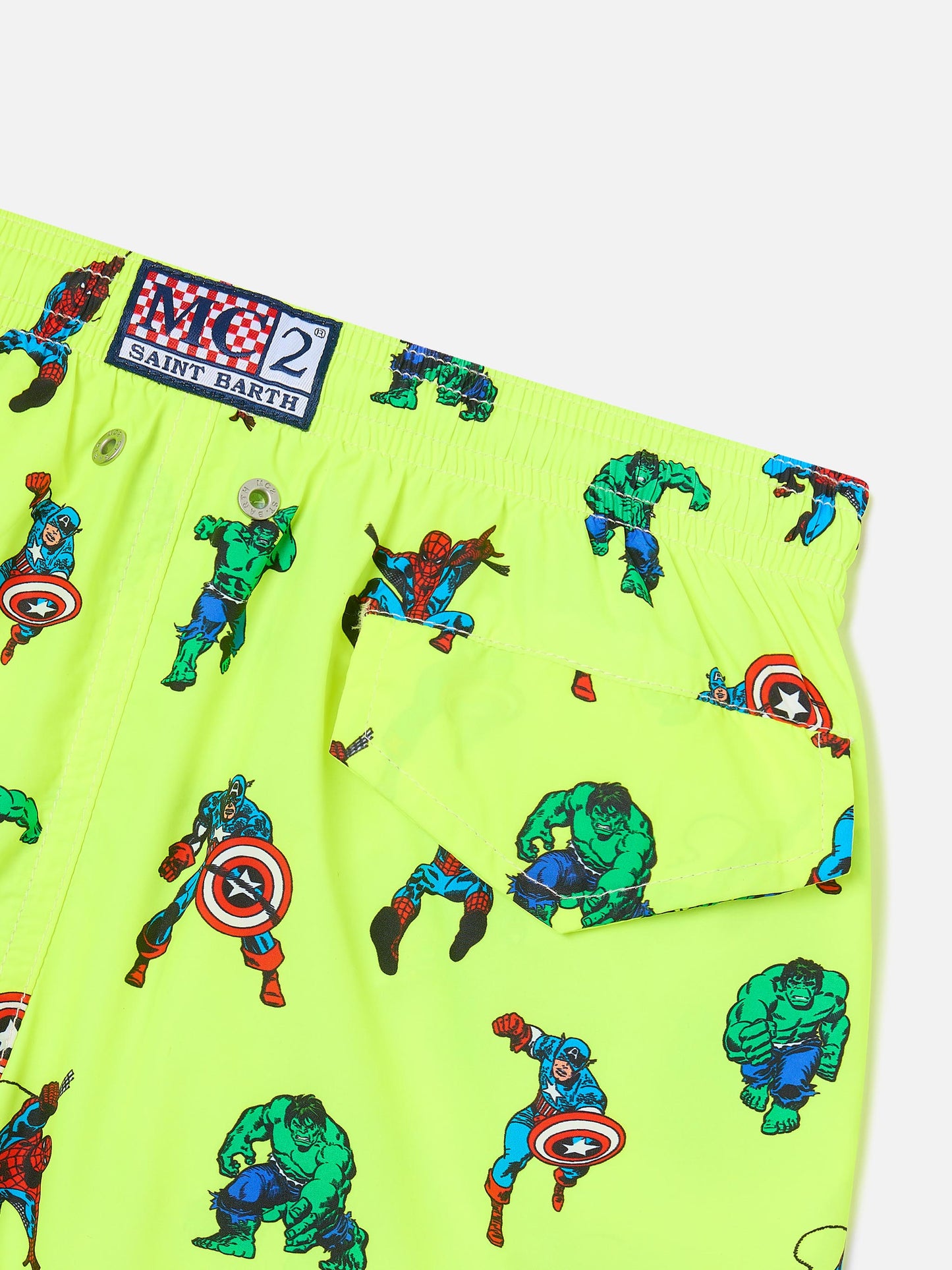 Jean Lighting swim shorts with Marvel Superhero all-over print | Special Edition