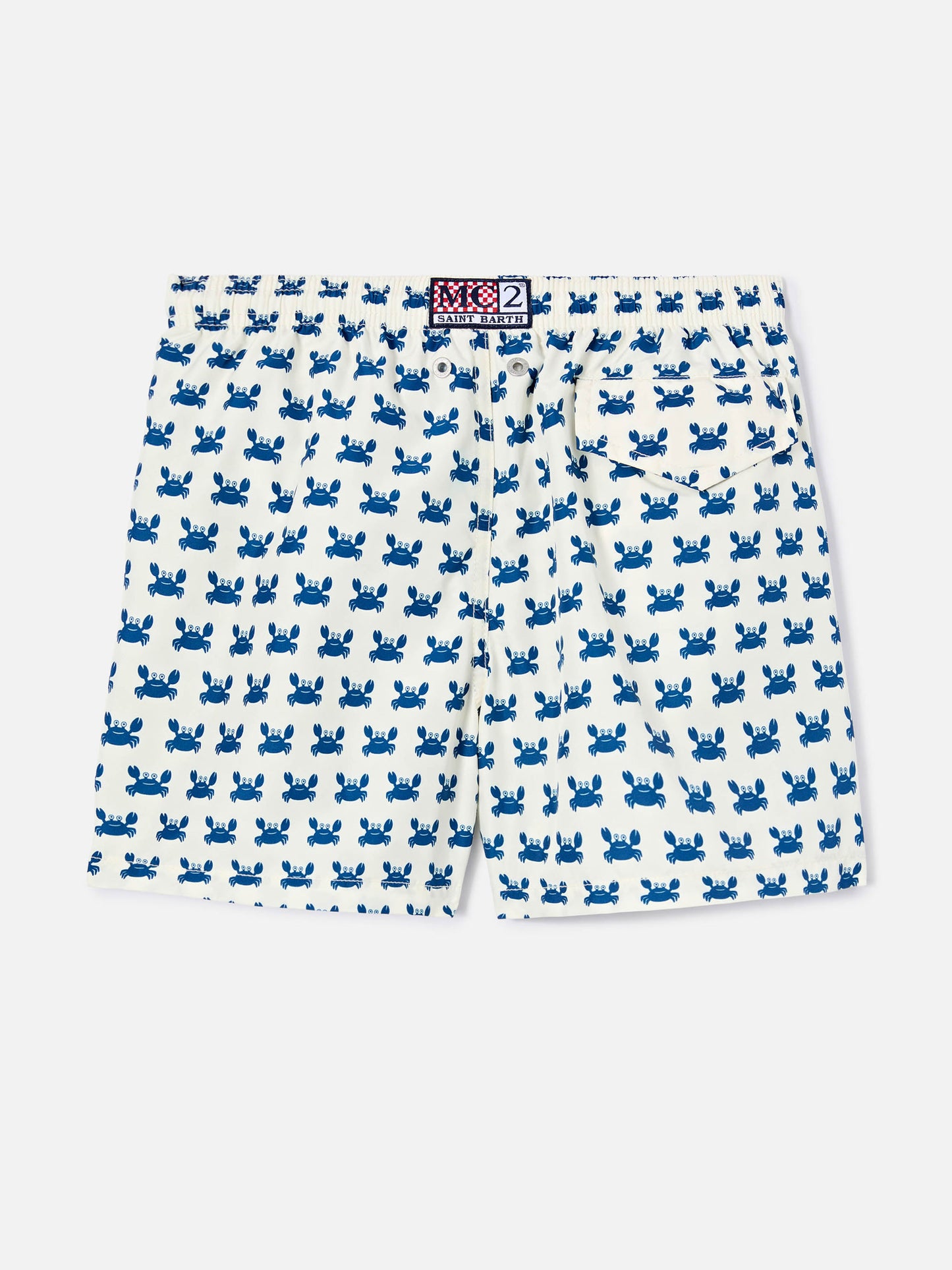 Jean Lighting swim shorts with Crab Gang all-over print