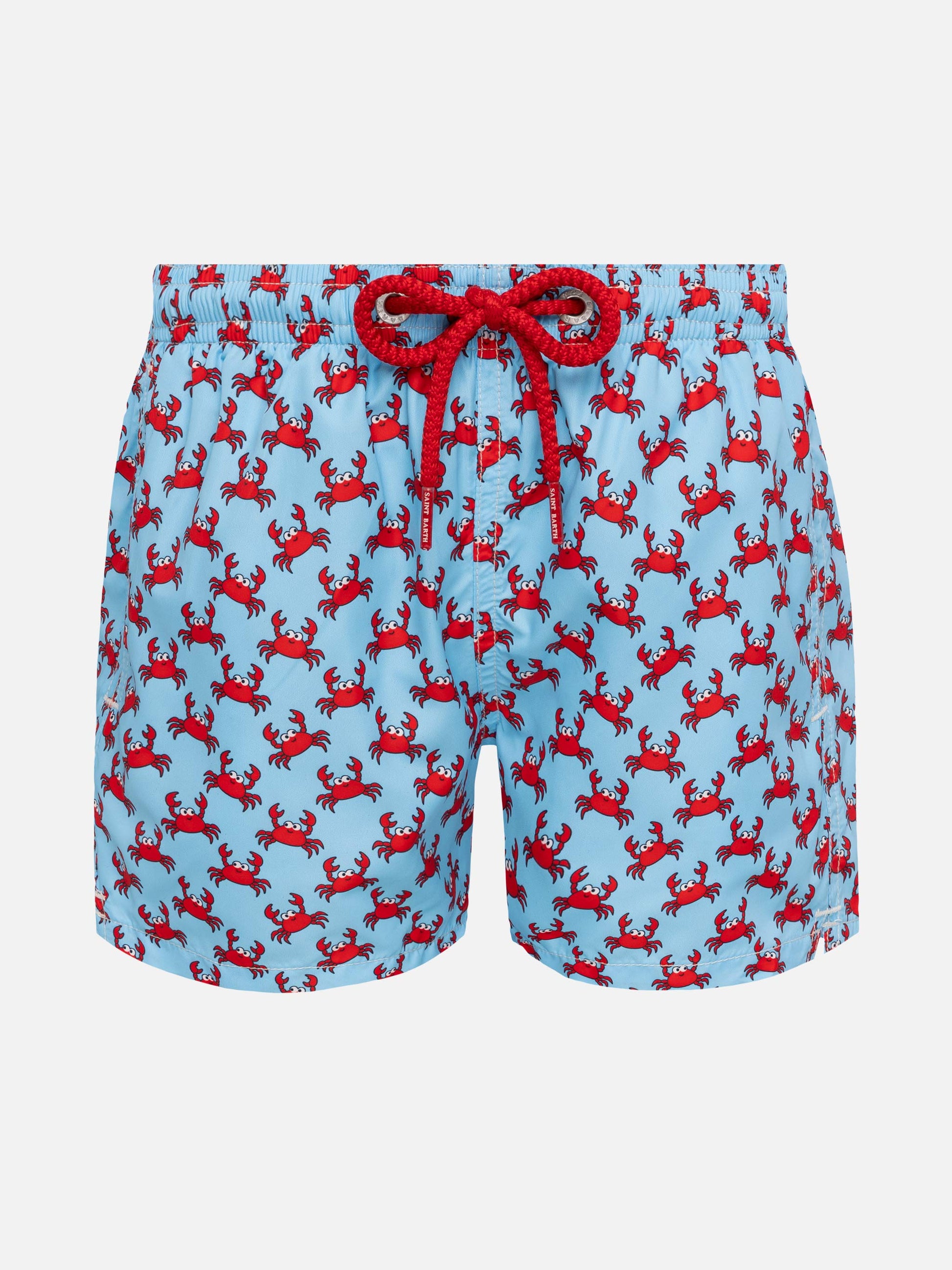 Jean Lighting lightweight fabric swim shorts with crab print - MC2 Saint Barth